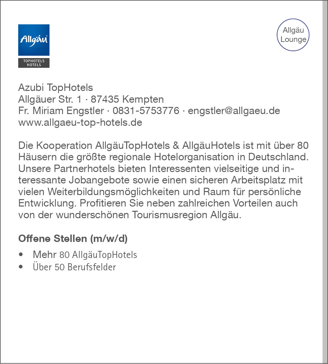Allgäu Tophotels