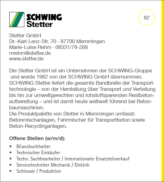 Schwing Stetter